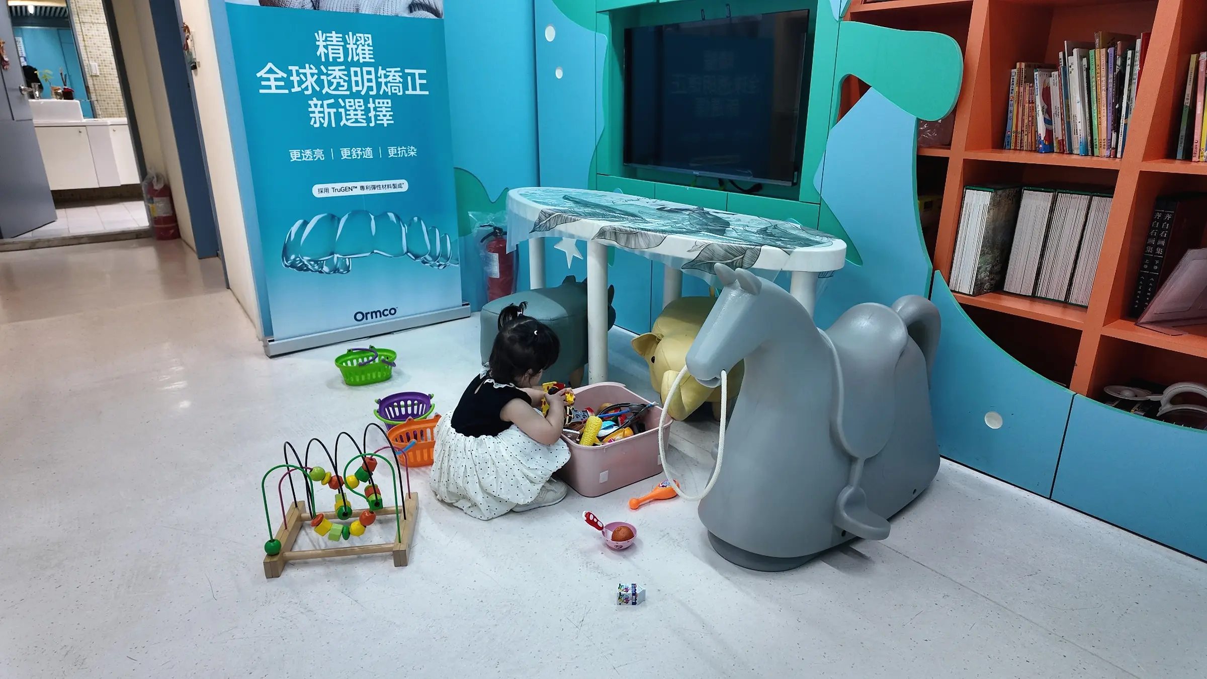 兒童遊戲區實際使用情形